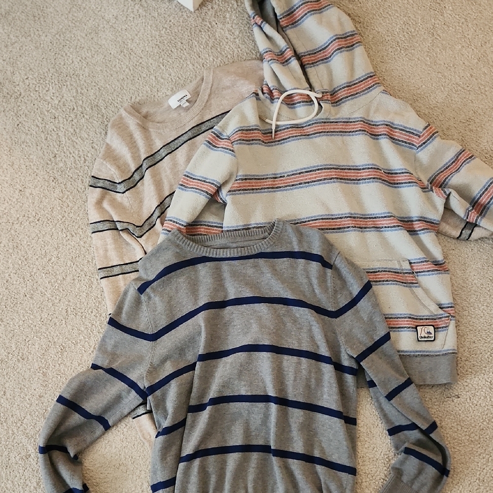 Striped Sweater Trio